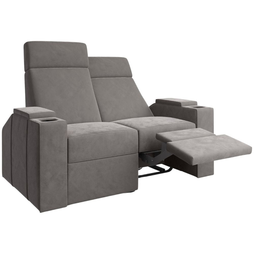 Moovia Berlin Essentials Single, Double, Triple or 4 Seat Cinema Chair in Madras Leather 50