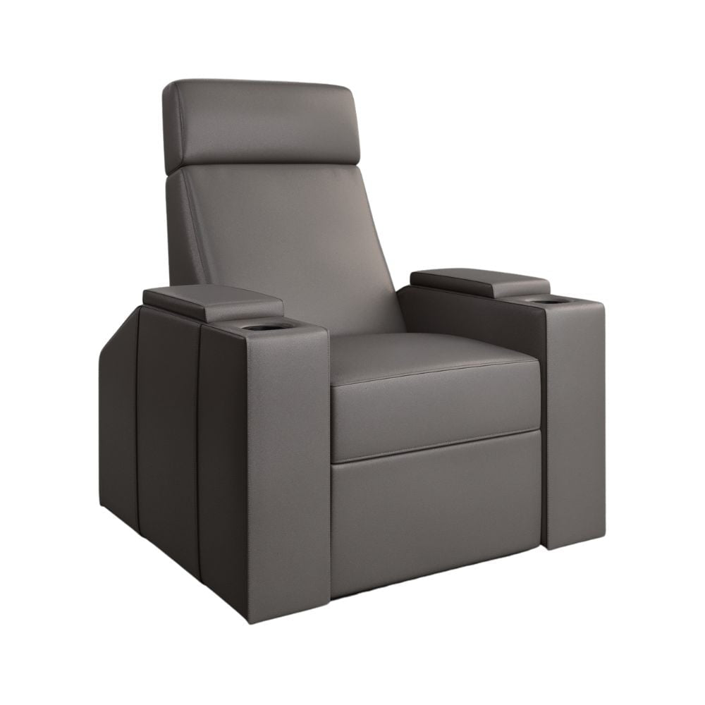 Moovia Berlin Essentials Single, Double, Triple or 4 Seat Cinema Chair in Madras Leather 64