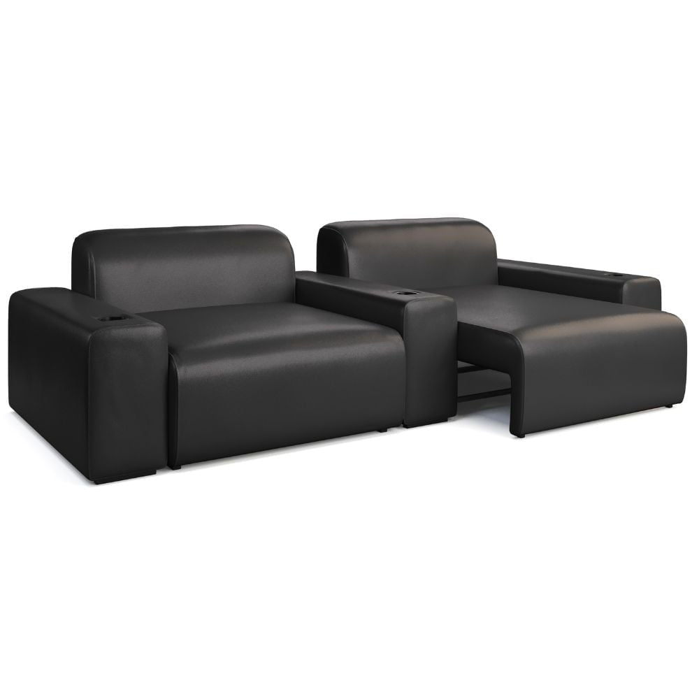 Moovia Budapest Essentials Double, Triple or 4 Seat Cinema Sofa in Dekoma Sorono Velvet 81