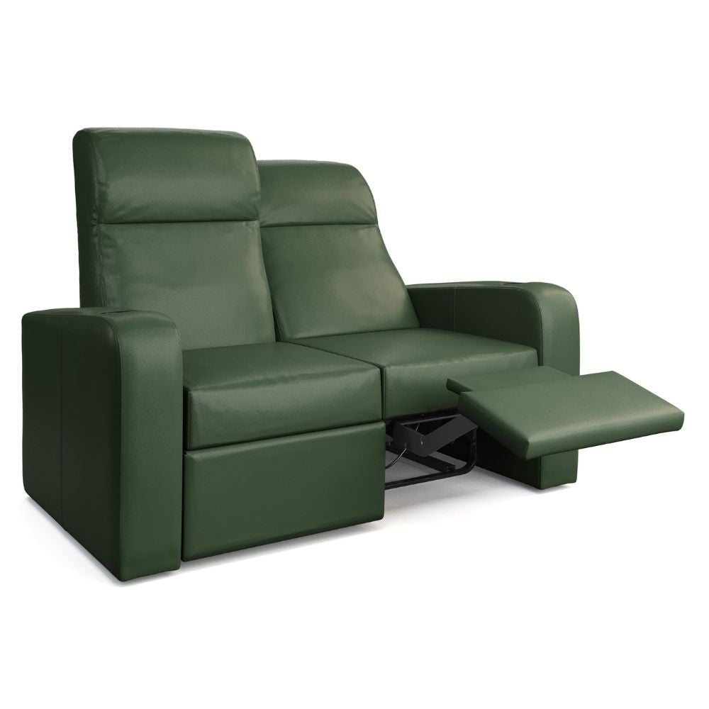 Moovia Ibiza Essentials 2 4 Seat Cinema Chair with Love Seat in Dekoma Sorono Velvet 126