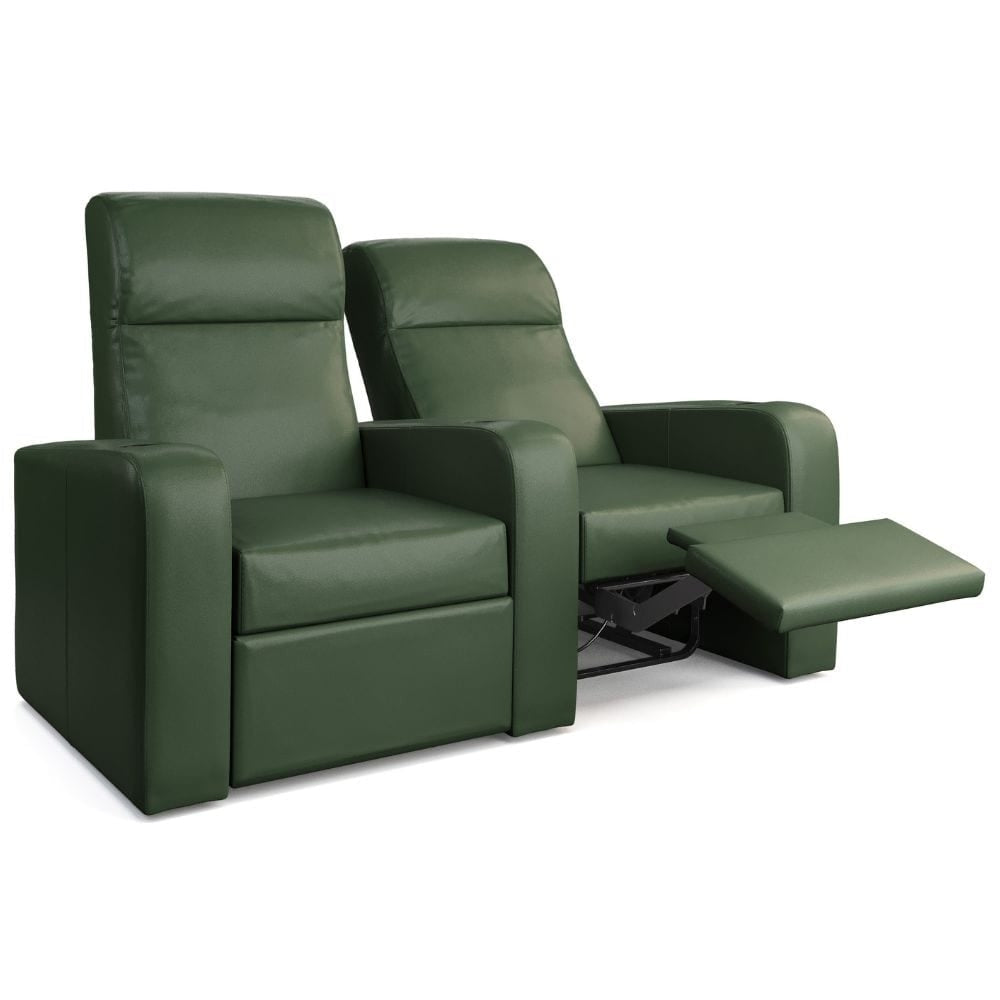 Moovia Ibiza Essentials 2 4 Seat Cinema Chair with Love Seat in Dekoma Sorono Velvet 127