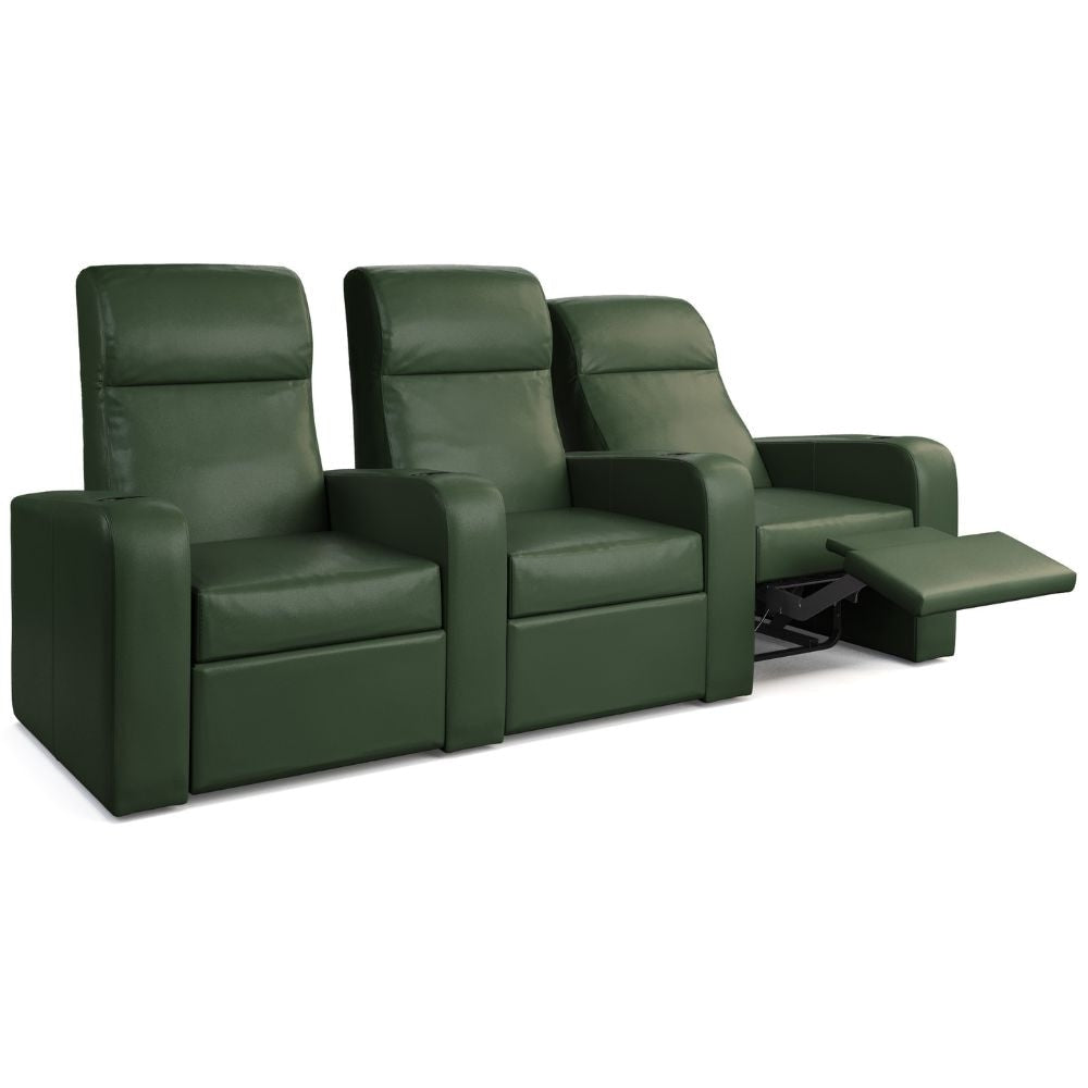 Moovia Ibiza Essentials 2 4 Seat Cinema Chair with Love Seat in Dekoma Sorono Velvet 128