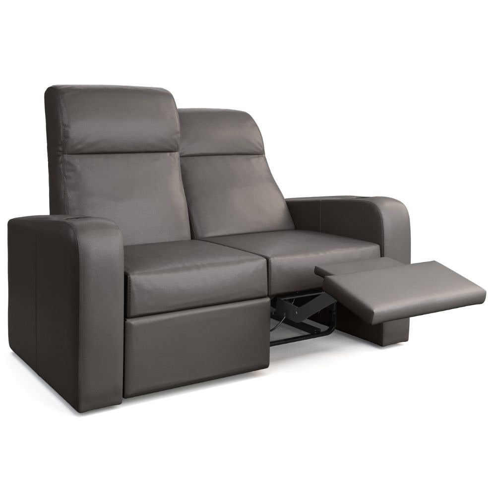 Moovia Ibiza Essentials 2 4 Seat Cinema Chair with Love Seat in Dekoma Sorono Velvet 68