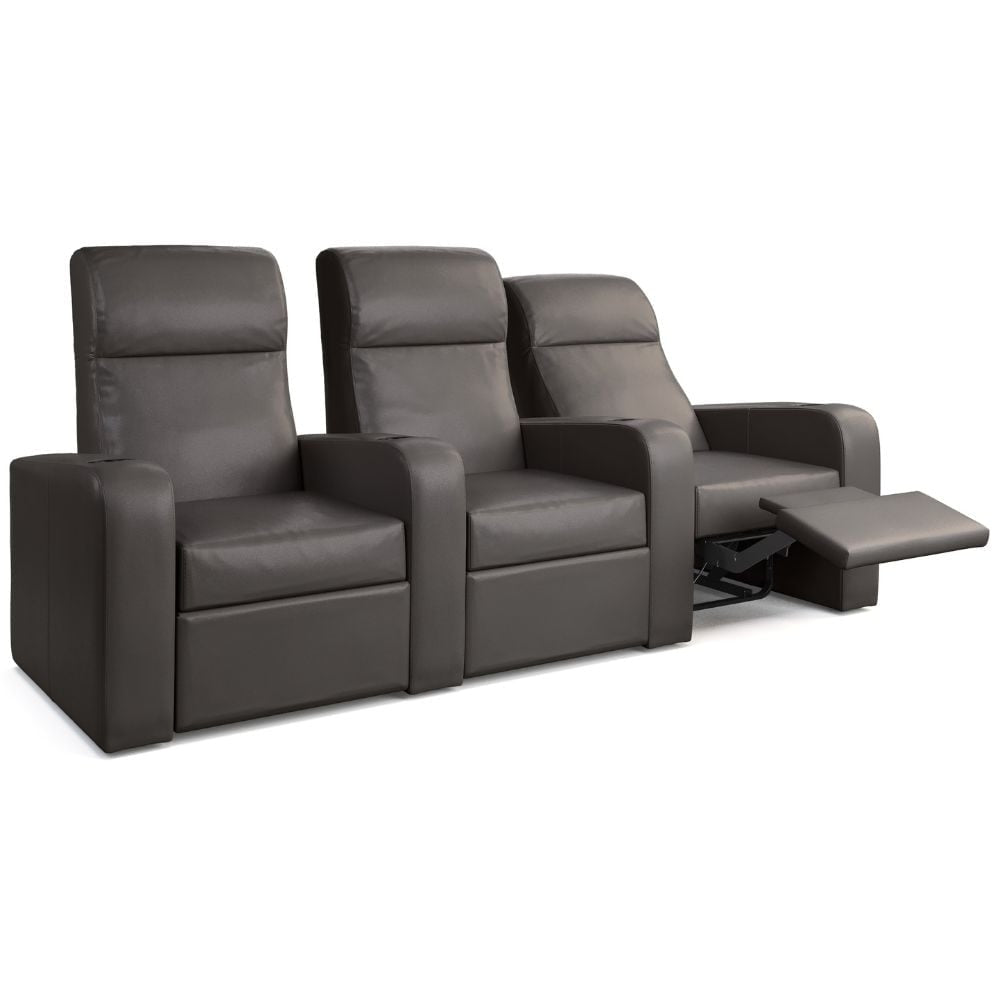 Moovia Ibiza Essentials 2 4 Seat Cinema Chair with Love Seat in Dekoma Sorono Velvet 70