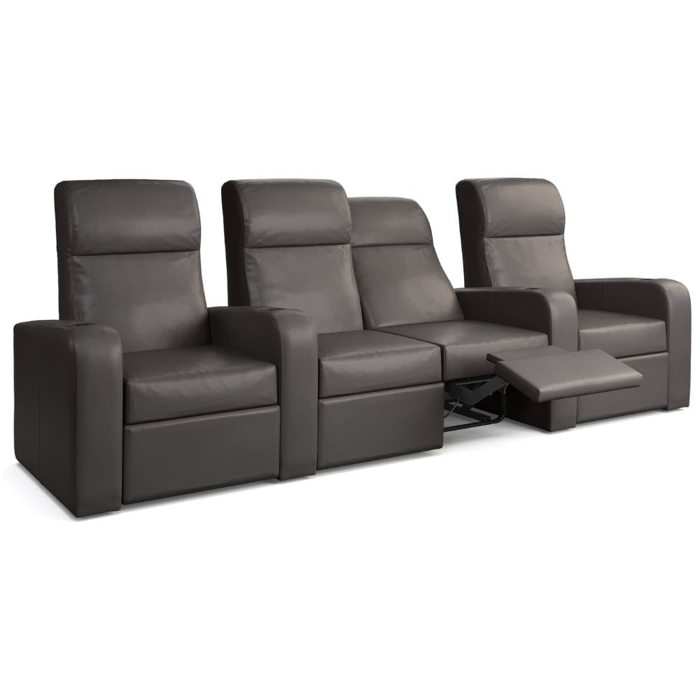 Moovia Ibiza Essentials 2 4 Seat Cinema Chair with Love Seat in Dekoma Sorono Velvet 71