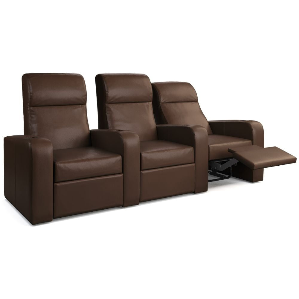 Moovia Ibiza Essentials 2 4 Seat Cinema Chair with Love Seat in Dekoma Sorono Velvet 84