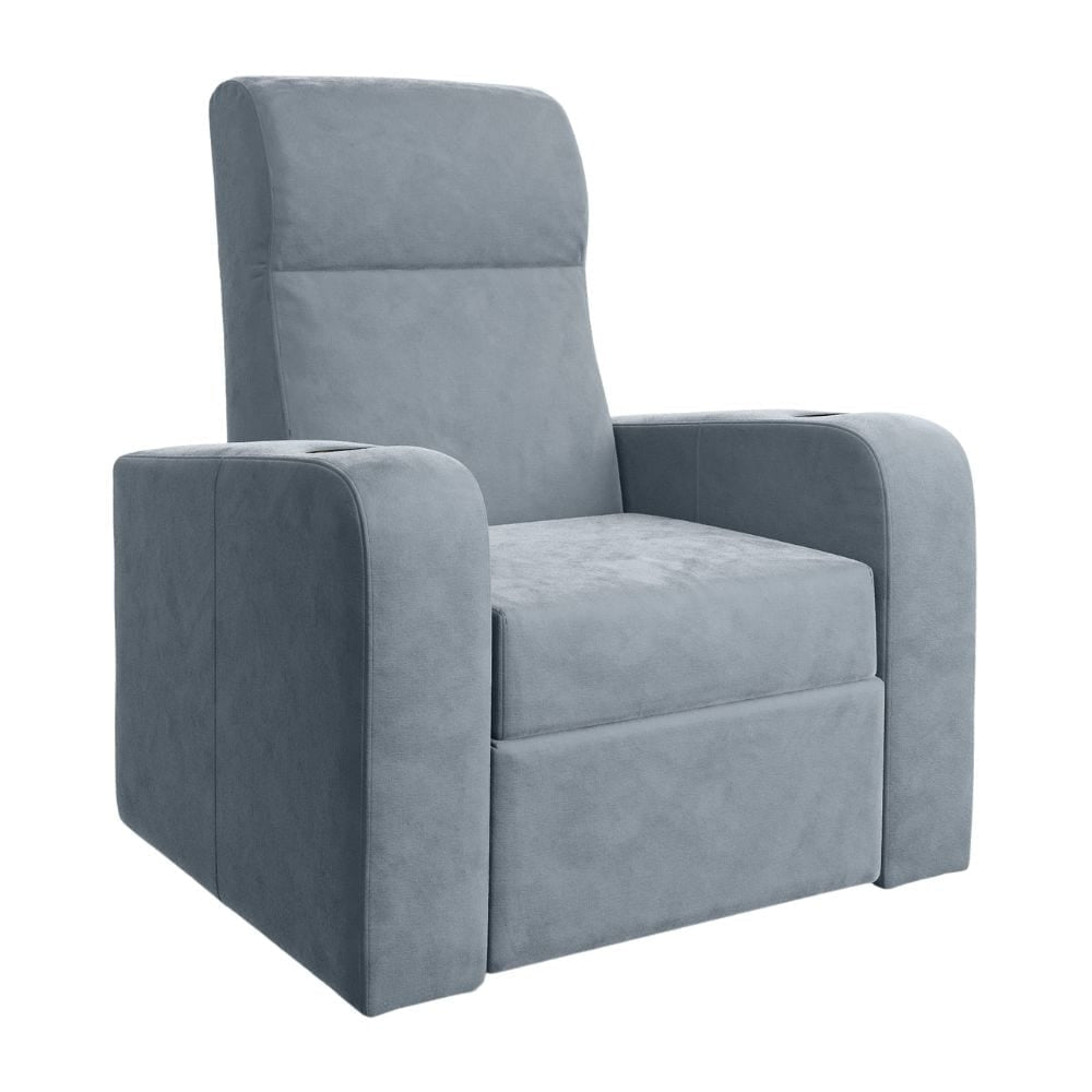 Moovia Ibiza Essentials 2 4 Seat Cinema Chair with Love Seat in Dekoma Sorono Velvet 87
