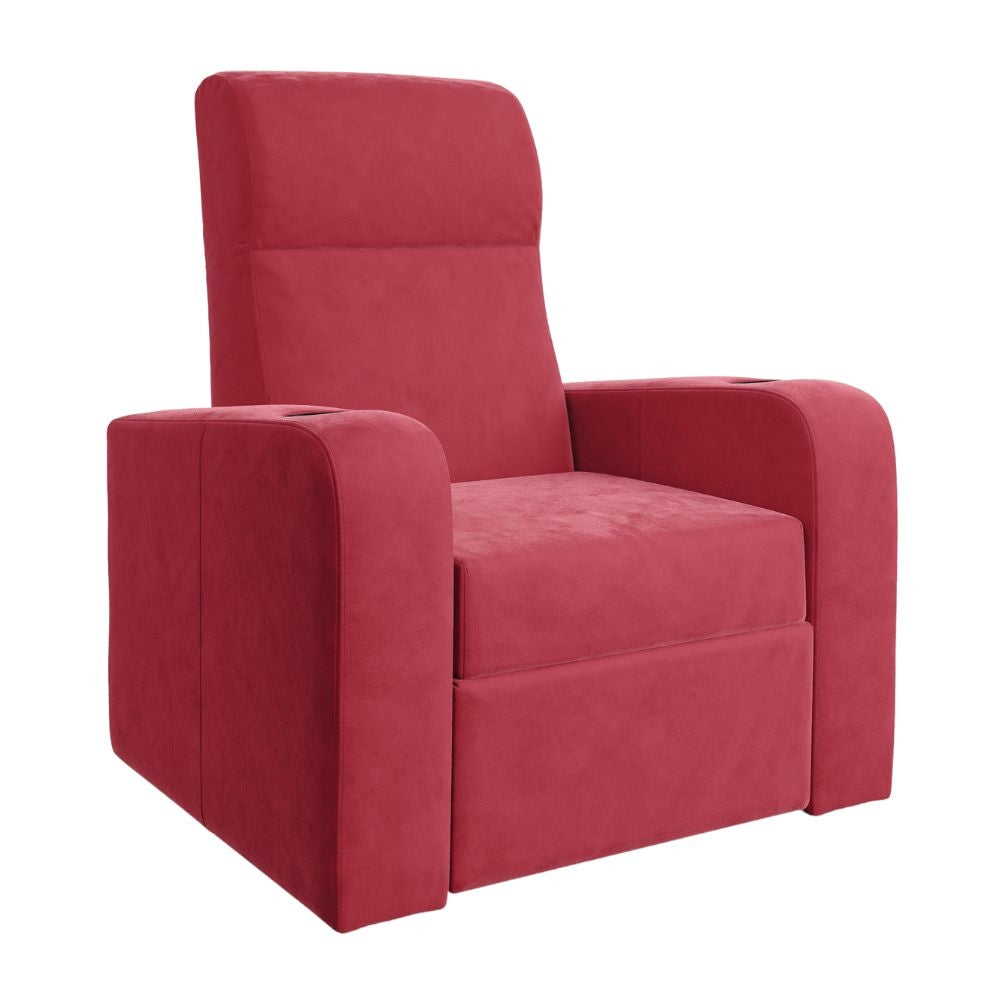 Moovia Ibiza Essentials 2 or 4 Seat Cinema Chair with Love Seat in Madras Leather 104