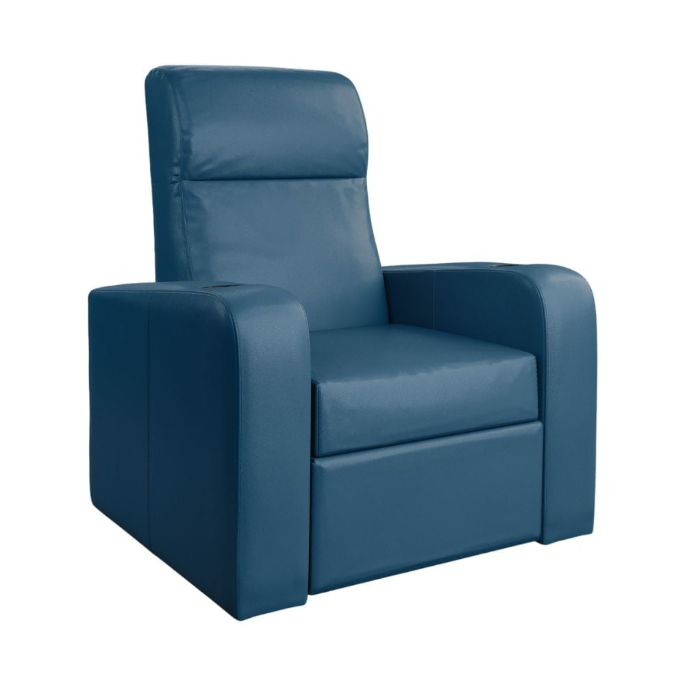 Moovia Ibiza Essentials 2 or 4 Seat Cinema Chair with Love Seat in Madras Leather 19