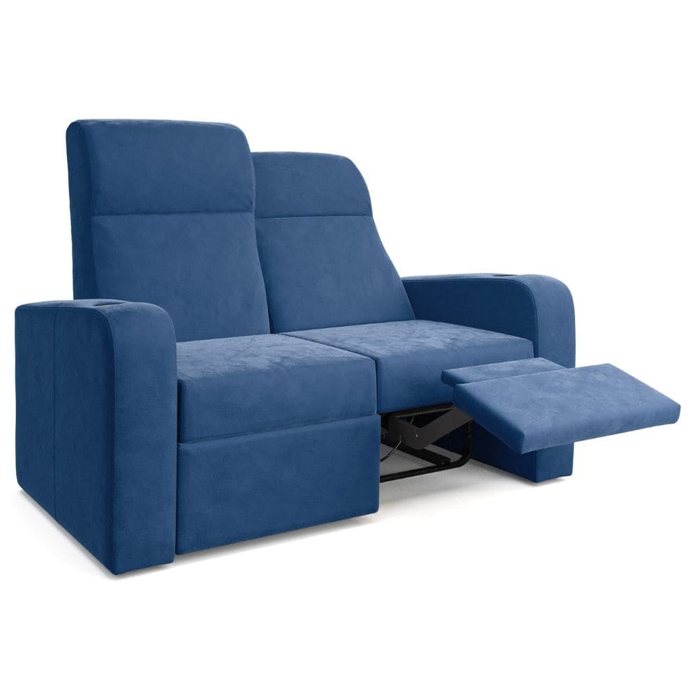 Moovia Ibiza Essentials 2 or 4 Seat Cinema Chair with Love Seat in Madras Leather 44