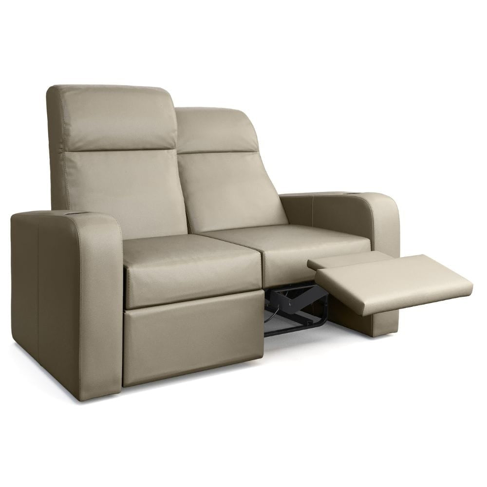Moovia Ibiza Essentials 2 4 Seat Cinema Chair with Love Seat in Dekoma Sorono Velvet