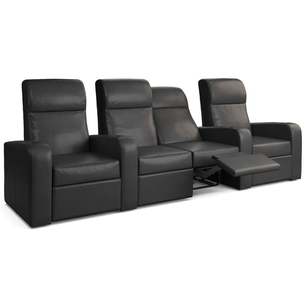 Moovia Ibiza Essentials Single, Double, Triple or 4 Seat Cinema Chair in Dekoma Sorono Velvet 5