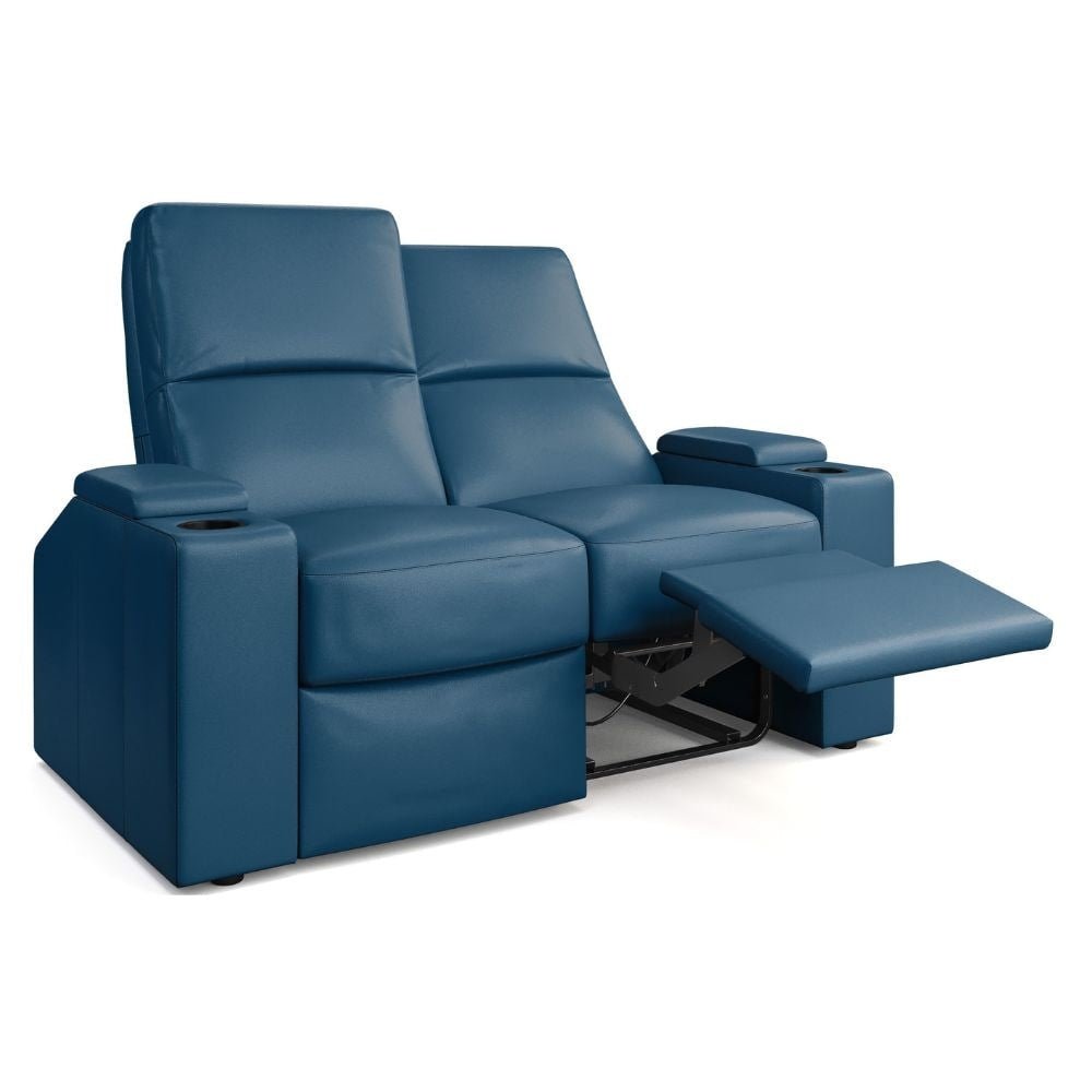 Moovia Venice Essentials Single, Double, Triple or 4 Seat Cinema Chair in Dekoma Sorono Velvet 14