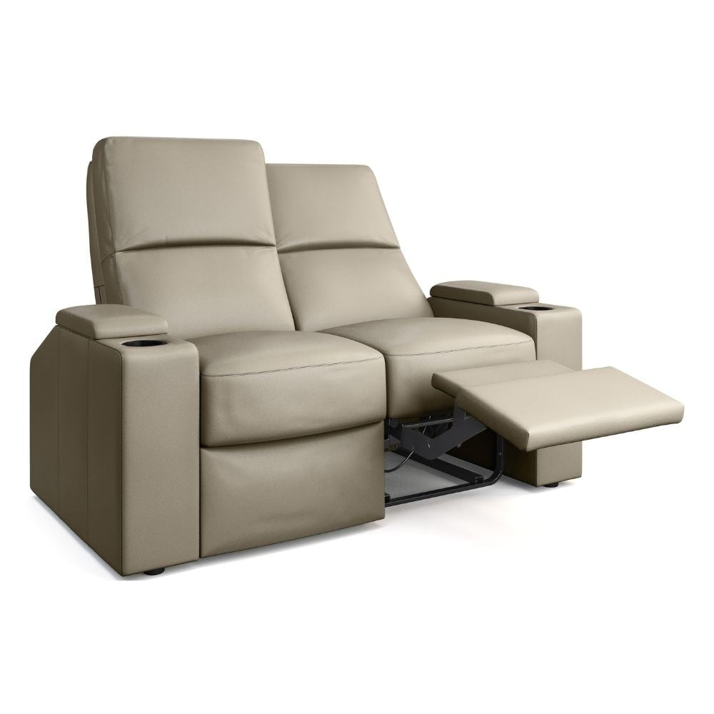 Moovia Venice Essentials Single, Double, Triple or 4 Seat Cinema Chair in Dekoma Sorono Velvet 20