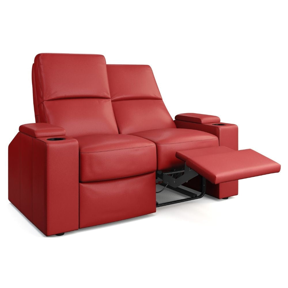 Moovia Venice Essentials Single, Double, Triple or 4 Seat Cinema Chair in Dekoma Sorono Velvet 2