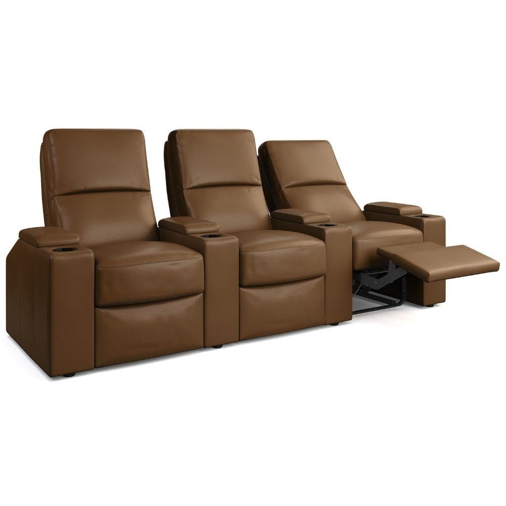 Moovia Venice Essentials Single, Double, Triple or 4 Seat Cinema Chair in Dekoma Sorono Velvet 41