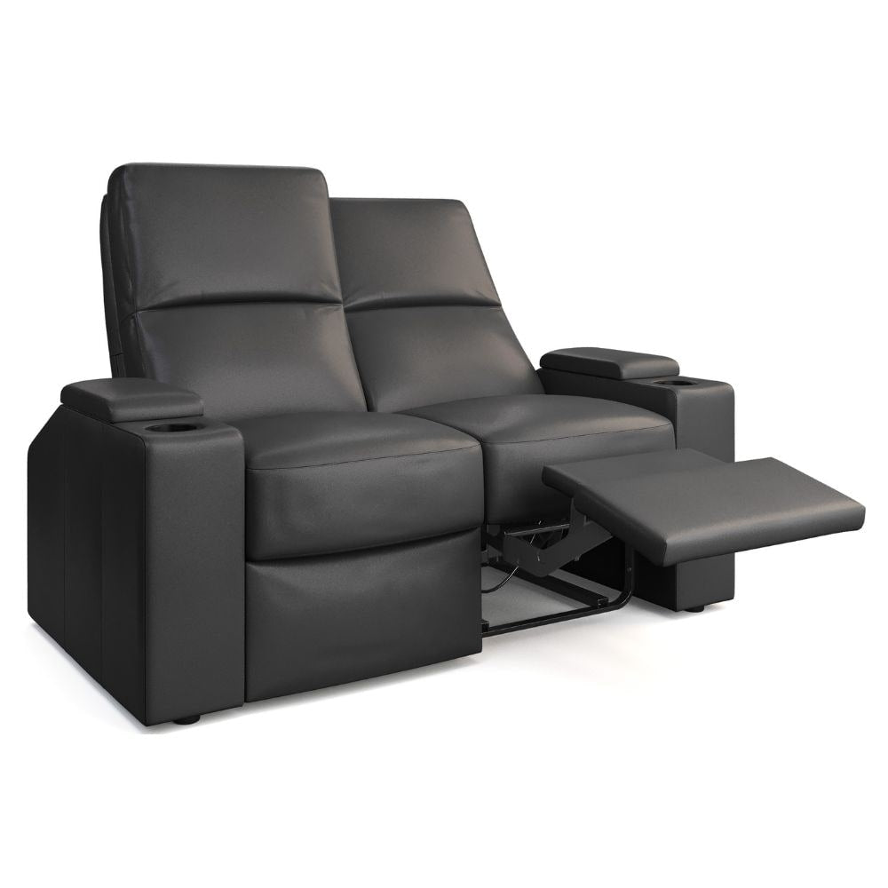 Moovia Venice Essentials Single, Double, Triple or 4 Seat Cinema Chair in Dekoma Sorono Velvet 60