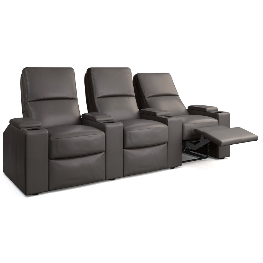 Moovia Venice Essentials Single, Double, Triple or 4 Seat Cinema Chair in Dekoma Sorono Velvet 69