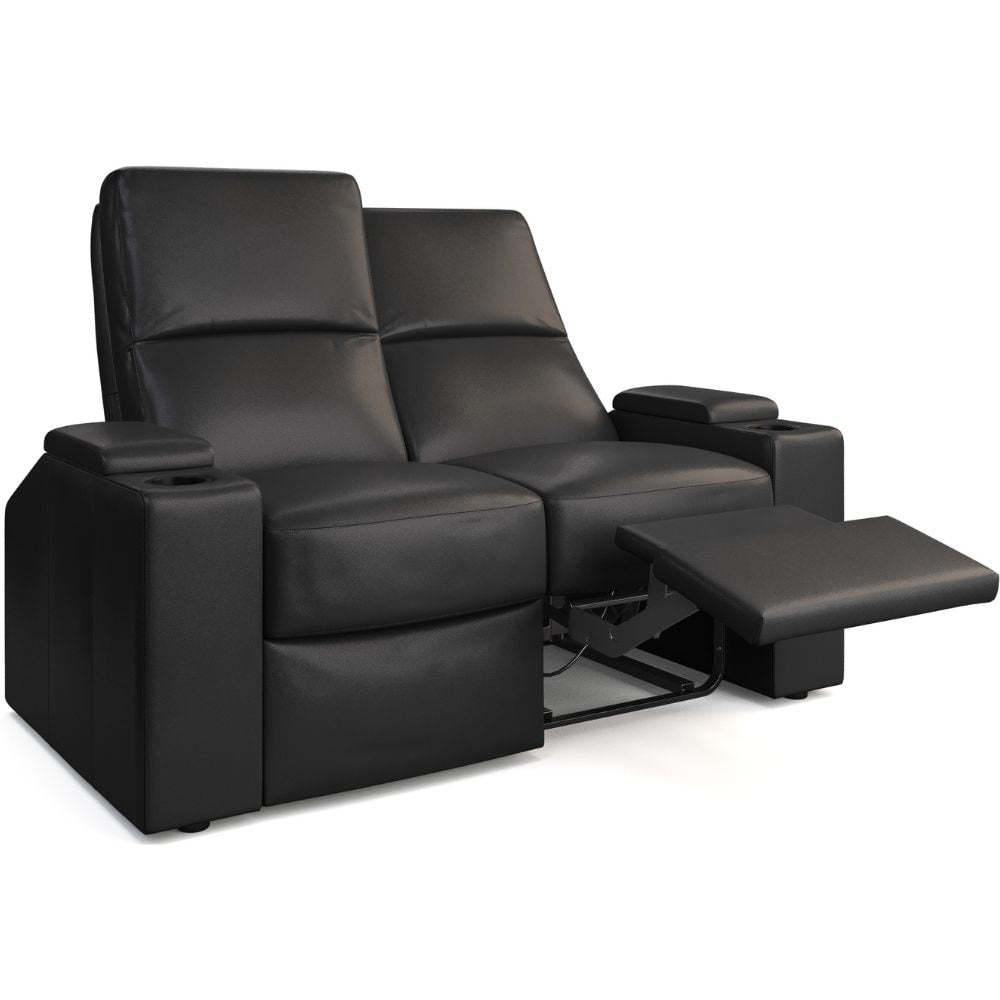 Moovia Venice Essentials Single, Double, Triple or 4 Seat Cinema Chair in Dekoma Sorono Velvet 92