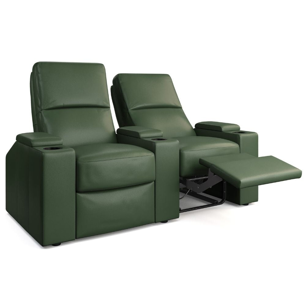 Moovia Venice Essentials Single, Double, Triple or 4 Seat Cinema Chair in Madras Leather 119