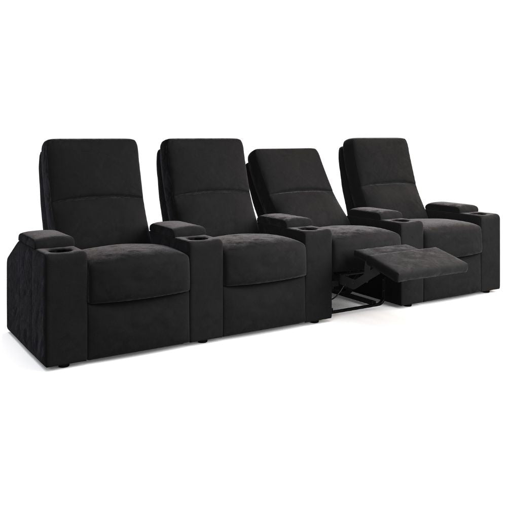 Moovia Venice Essentials Single, Double, Triple or 4 Seat Cinema Chair in Madras Leather 31