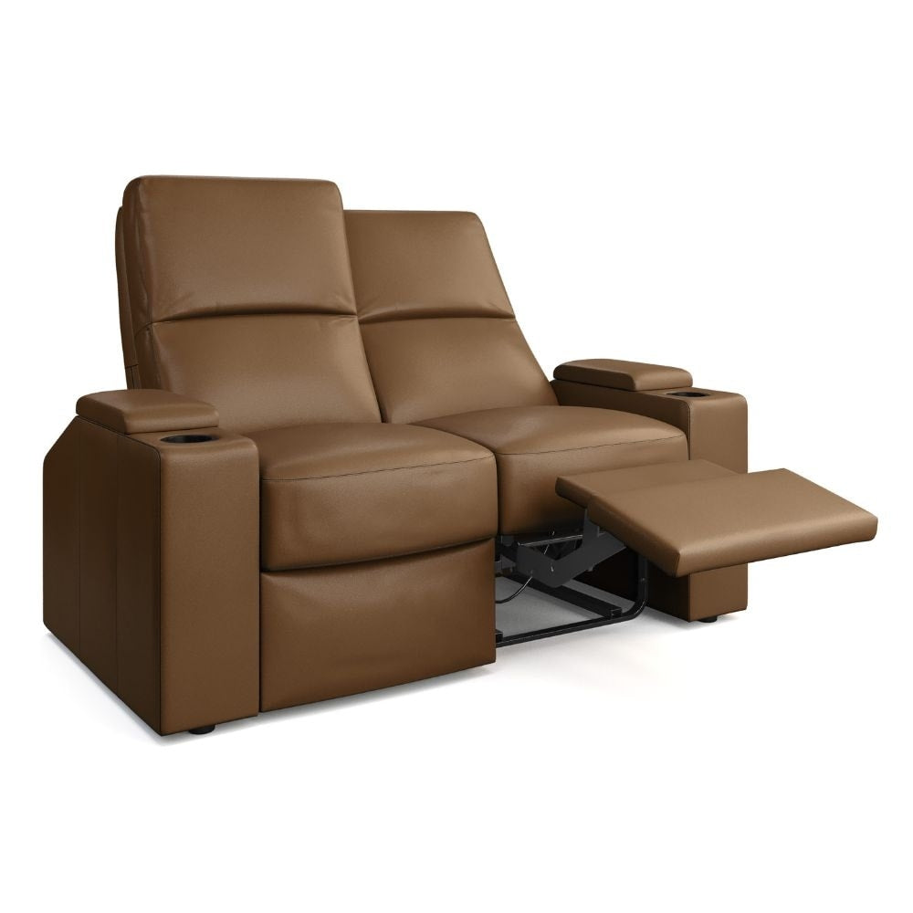Moovia Venice Essentials Single, Double, Triple or 4 Seat Cinema Chair in Madras Leather 37