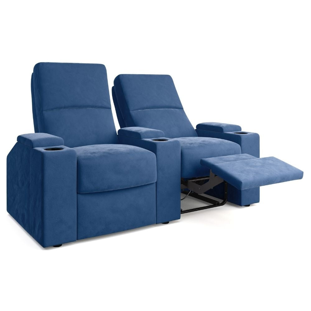 Moovia Venice Essentials Single, Double, Triple or 4 Seat Cinema Chair in Madras Leather 44