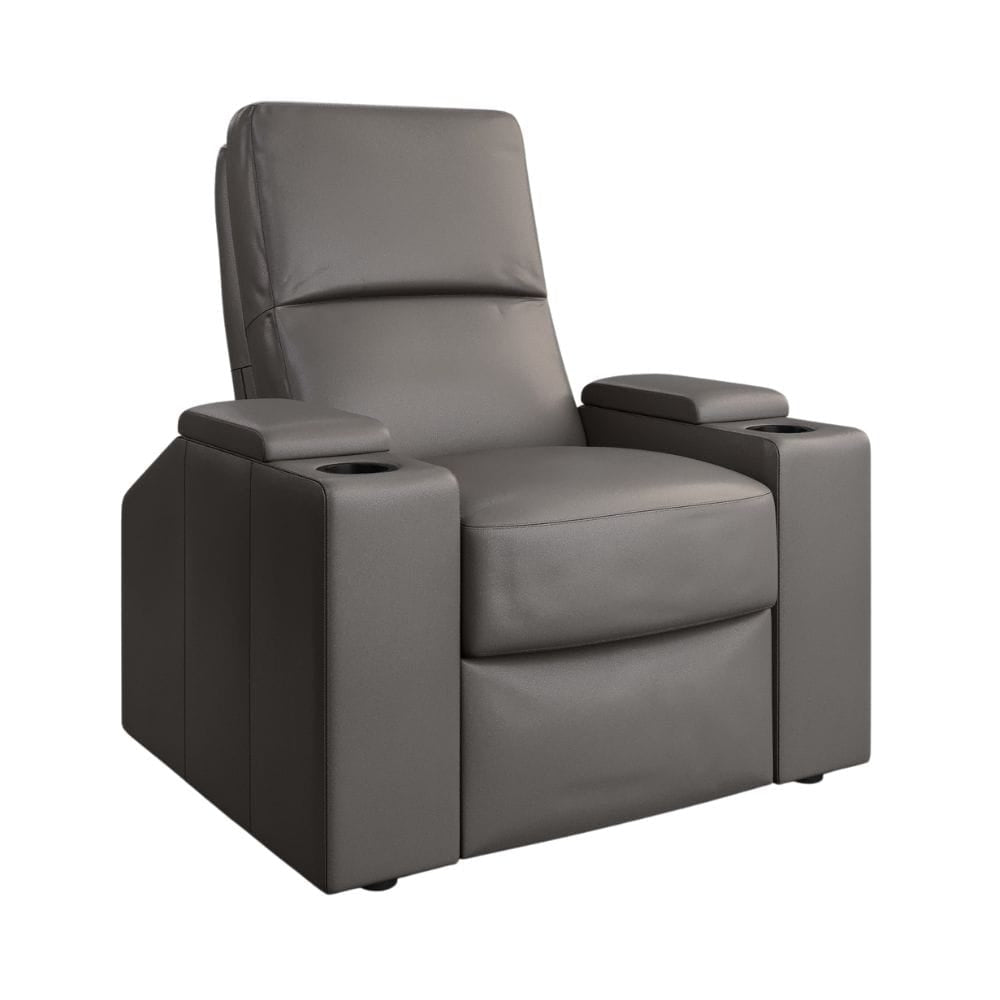 Moovia Venice Essentials Single, Double, Triple or 4 Seat Cinema Chair in Madras Leather 62