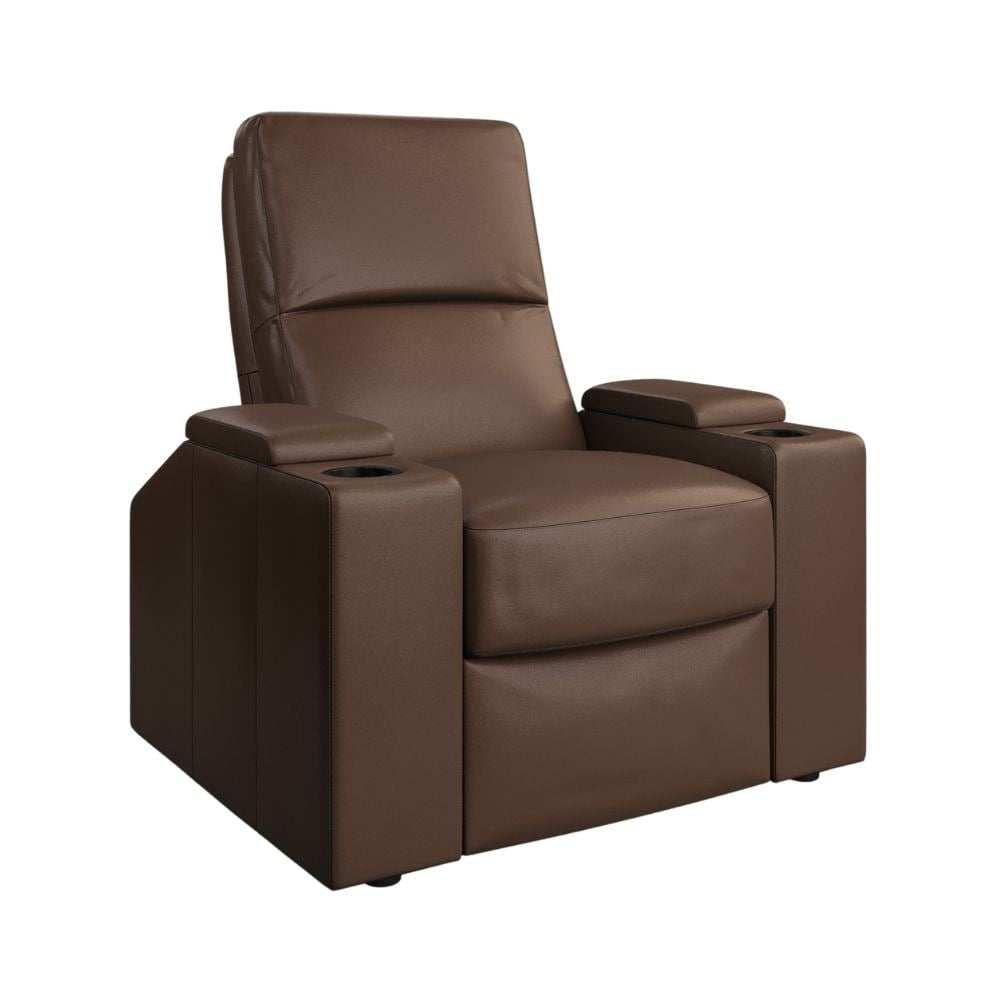 Moovia Venice Essentials Single, Double, Triple or 4 Seat Cinema Chair in Madras Leather 76