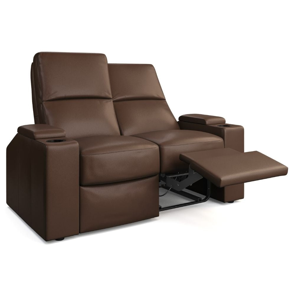 Moovia Venice Essentials Single, Double, Triple or 4 Seat Cinema Chair in Madras Leather 77