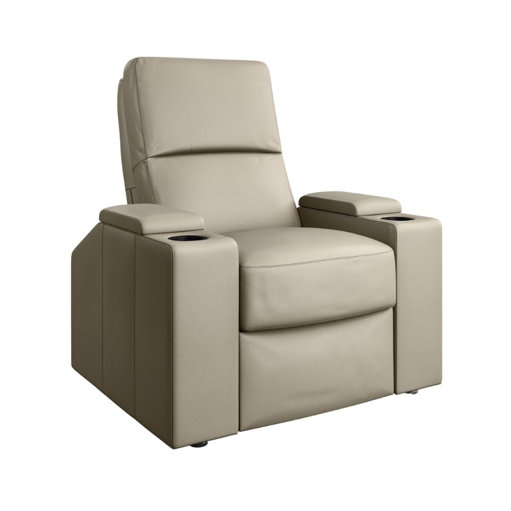 Moovia Venice Essentials Single, Double, Triple or 4 Seat Cinema Chair in Madras Leather 