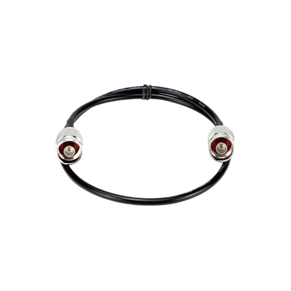Planet Technology N Male to N Male Antenna Cable, Connects ANT-FP14D or ANT-FP14AD to WDAP-802AC: 0.6M LENGTH 