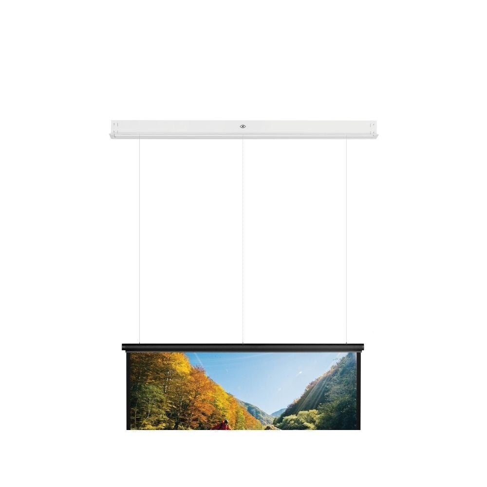 Projecta / Da-Lite SightLine Non Tensioned Ceiling Recessed Screen, Matte White  1