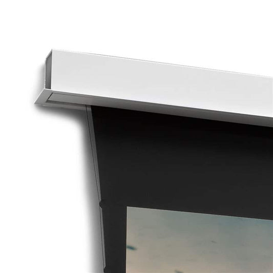 Projecta / Da-Lite Tensioned DescenderPro In-Ceiling Screen and Case 1