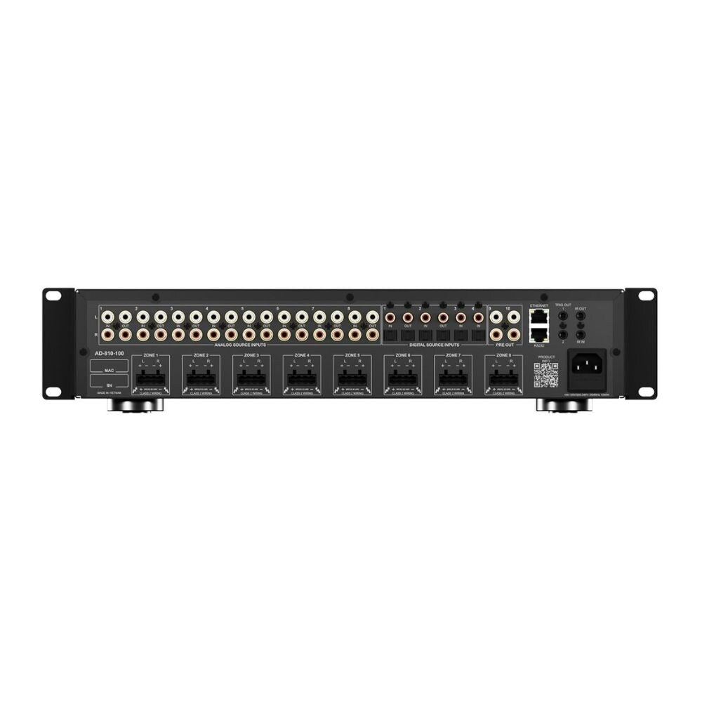 RTI AD-810-100 8x10 DSP Matrix Amplifier, 100W 3