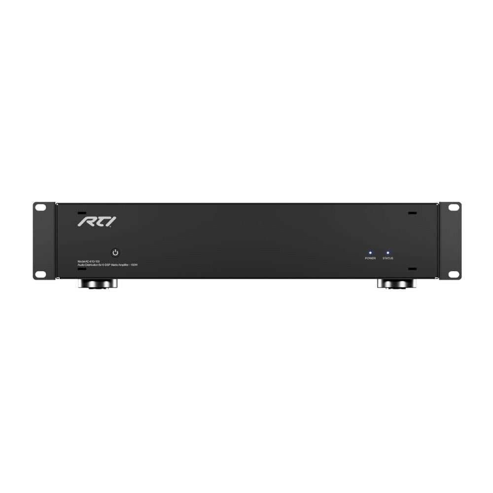 RTI AD-810-100 8x10 DSP Matrix Amplifier, 100W