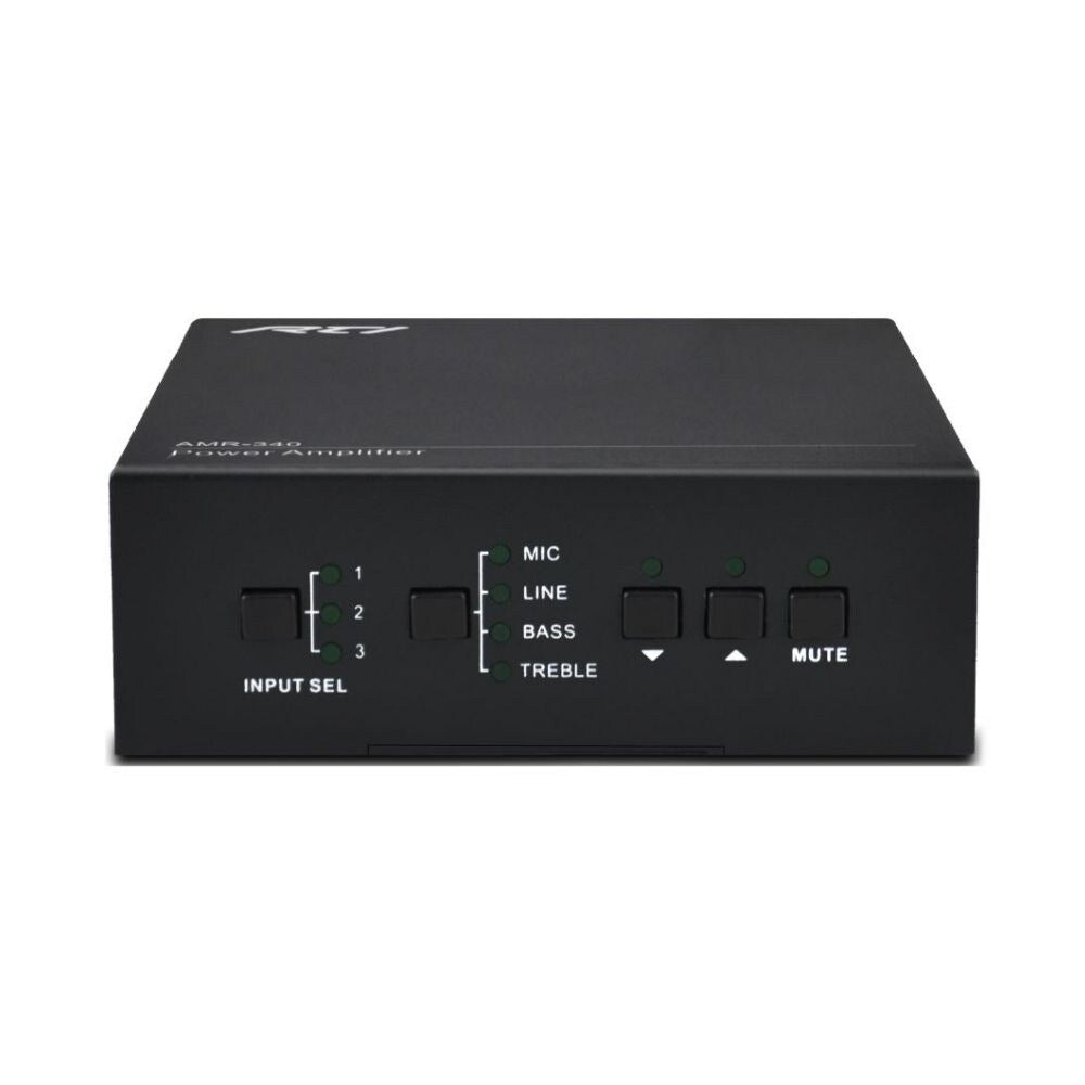 RTI AMV-340 Single Channel Mixer Amplifier, 100V Line, 40W and RS-232