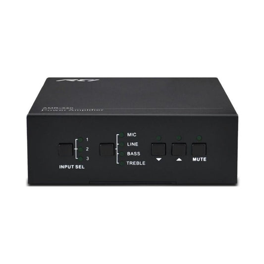 RTI AMV-340 Single Channel Mixer Amplifier, 100V Line, 40W and RS-232