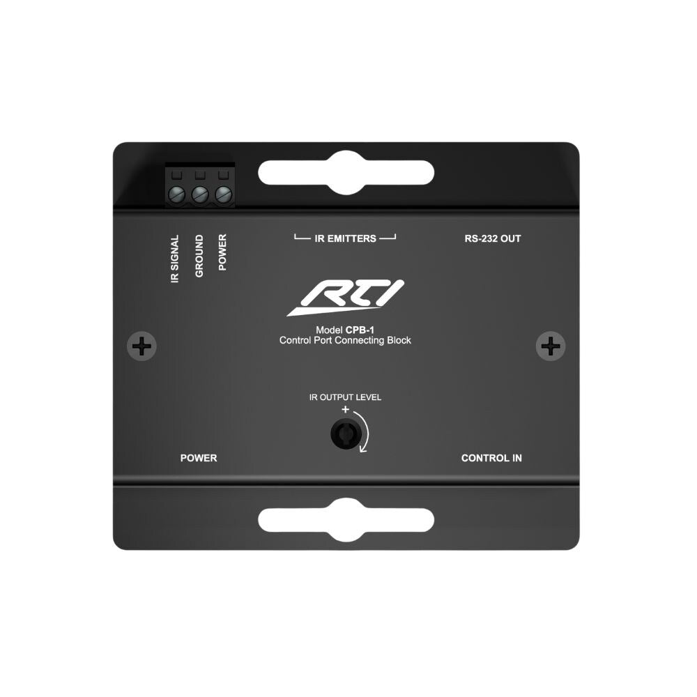 RTI CPB1 Control Port Connecting Block, Black 1