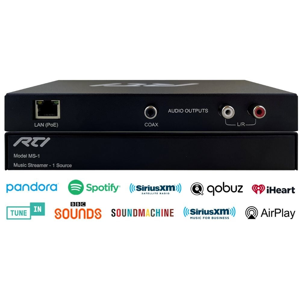 RTI Music Streamer With 1 Stream or 3 Concurrent Stream Options 4