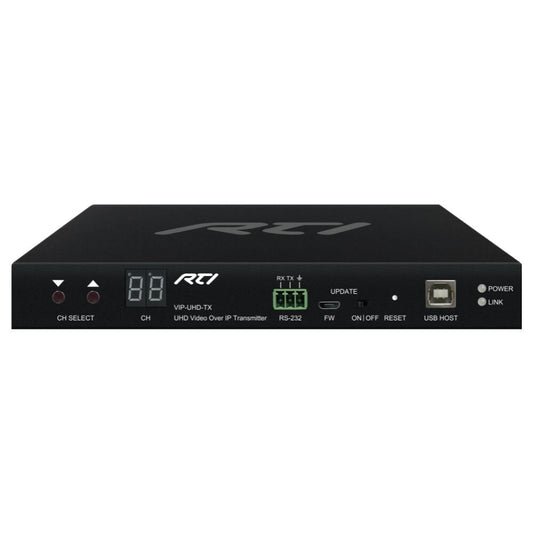 RTI VIP-UHD-TX HDMI 4K HDCP 2.2 VoIP Encoder, PoE 
