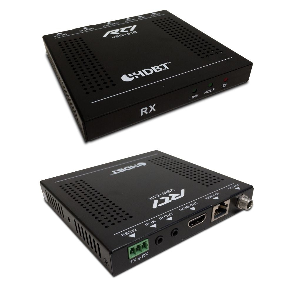 RTI VSS-51 Five Way HDBaseT Presentation Switcher Scaler Kit: SET 2