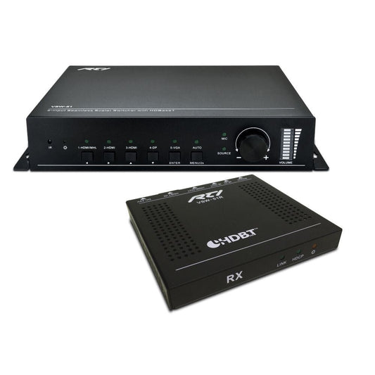 RTI VSS-51 Five Way HDBaseT Presentation Switcher Scaler Kit: SET 