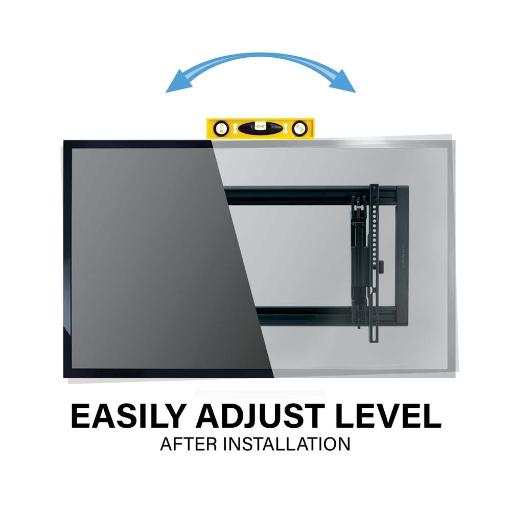 Sanus Advanced Tilt 4D Premium Wall Mount for 42" to 90" TVs, Black  4