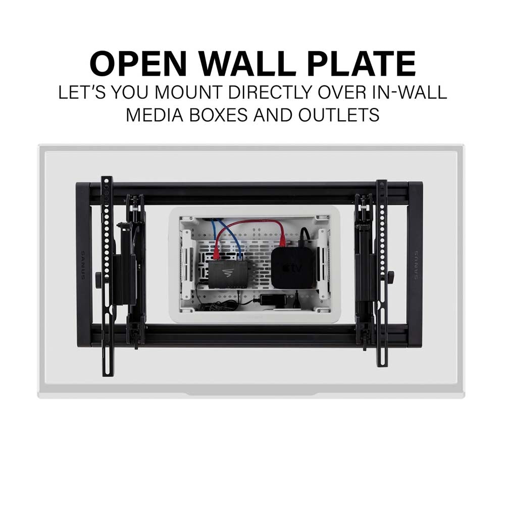 Sanus Advanced Tilt 4D Premium Wall Mount for 42" to 90" TVs, Black  5