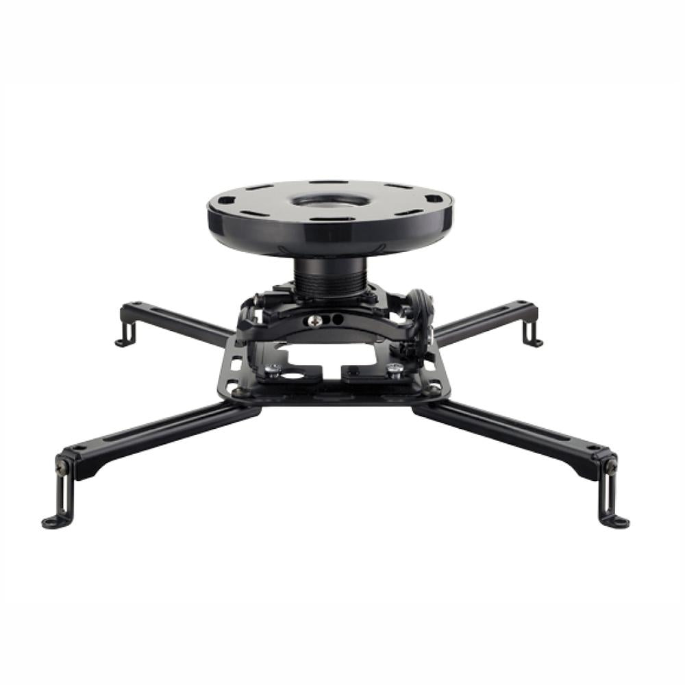 Sanus Tilt and Swivel Projector Ceiling Mount, Two Columns Lengths, Integrated Lock, Black 