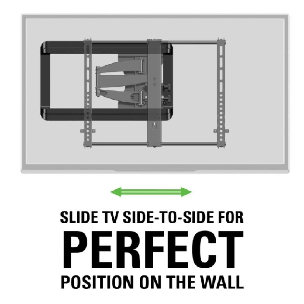 Sanus VMF620 Full Motion+ TV Mount For 37" to 55" Flat Panel TVs. Black  5