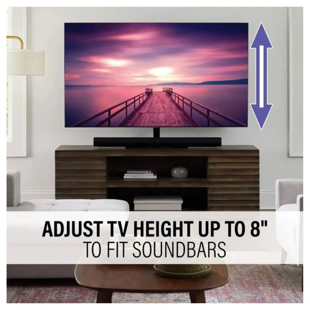 Sanus VSTV2-B2 Swivel TV Stand For 40" to 86" TVs, Black: EACH