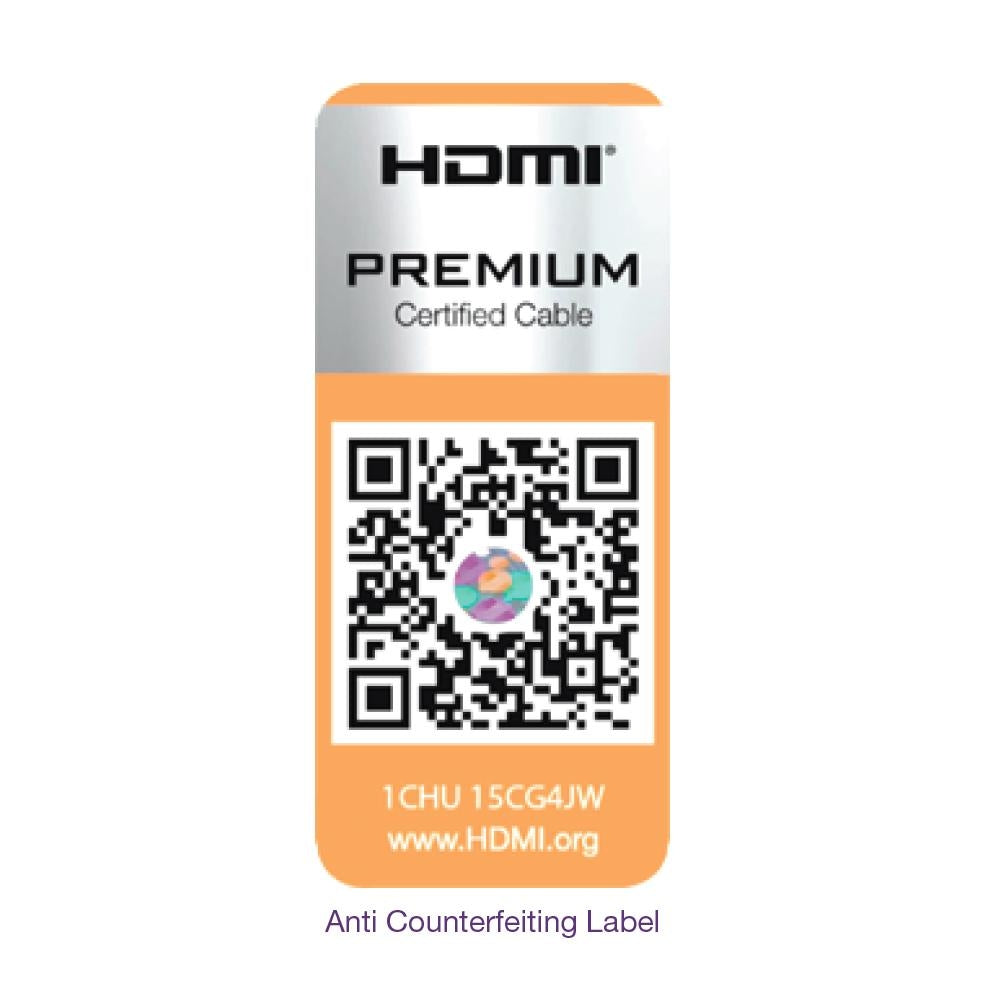 SCP 990UHD Premium Certified HDMI Cable 4K, 4096x2160 @ 60Hz, 4:4:4: 0.91m  2