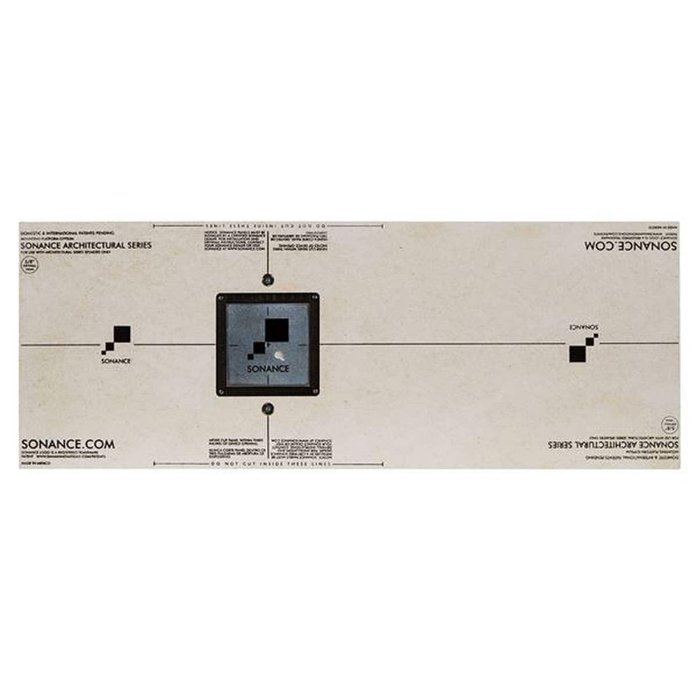 Sonance Architectural 1/2" Square Grille Gypsum Mounting Platform For BPS6-TL and ASBPC3RS TL. NB ThinLine Series Only